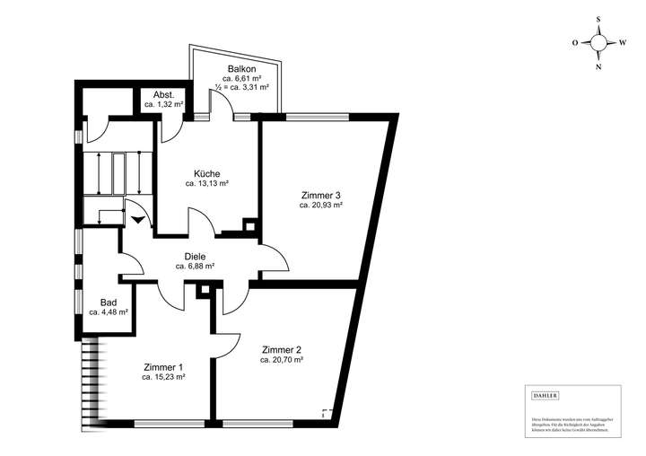Grundriss Obergeschoss