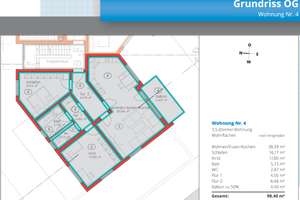 Schöne, frisch renovierte dreieinhalb Zimmer Wohnung mit EBK in Stuttgart, Stammheim – Kornwestheimer Straße 81, 70439 Stammheim-Mitte, Stuttgart – Vorschaubild 2