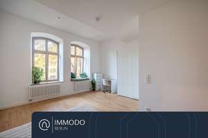 ⭐️ Sanierte Altbauperle nahe Boxhagener Platz – Helle 1 Zi Whg mit neuem Bad , EBK & hohen Decken