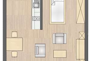 Modernes und helles 1-Zimmer Apartment in Offenbach – 63067 Kaiserlei, Offenbach am Main – Vorschaubild 7