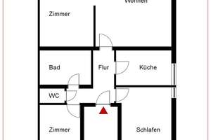 Seltene Gelegenheit! Gemütliche 4-Zimmer-Wohnung mit Balkon in ruhiger Lage! Saniert & bezugsfertig – Die vollständige Adresse der Immobilie erhältst du vom Anbieter., 76149 Neureut, Karlsruhe – Vorschaubild 23