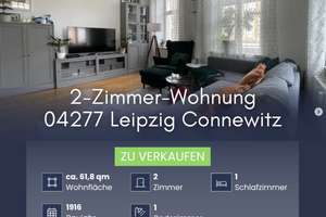 *Connewitz* Stilvolle 2-Zimmer-Wohnung als Kapitalanlage