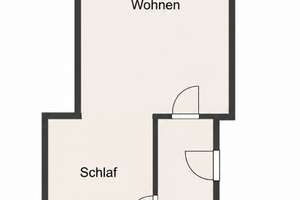 Möblierte 1,5-Zimmer-Wohnung in Stuttgart-Untertürkheim – Die vollständige Adresse der Immobilie erhältst du vom Anbieter., 70327 Untertürkheim (Ortsteil), Stuttgart – Vorschaubild 2