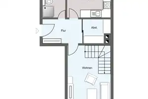 Lichtdurchflutete Maisonettewohnung mit Dachterrasse im beliebten Waldstraßenviertel – Leipzig – Vorschaubild 8