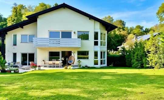 Lichtdurchflutetes Haus mit großzügigem Garten in ruhiger Top-Lage von Karlsruhe