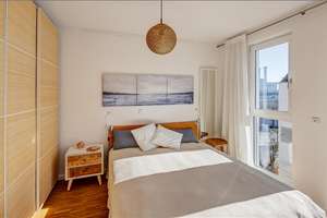 Möbliert:  Helle möblierte 2-Zimmer Wohnung mit Balkon – Die vollständige Adresse der Immobilie erhältst du vom Anbieter., 81371 Sendlinger Feld, München – Vorschaubild 3