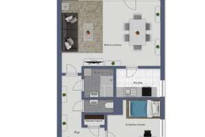 Bezugsfreie 3-Zimmer-Wohnung mit Dachterrasse in zentraler Lage von Donnerschwee zu verkaufen! – Die vollständige Adresse der Immobilie erhältst du vom Anbieter., 26123 Donnerschwee, Oldenburg (Oldenburg) – Vorschaubild 2