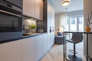 "Summer in the City" | Stylische Erdgeschoss-Wohnung mit eigener Terrasse und Komplettausstattung! – Mindener Straße 102-110, 40227 Oberbilk, Düsseldorf – Vorschaubild 4