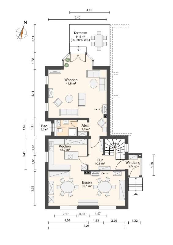 Grundriss Erdgeschoss