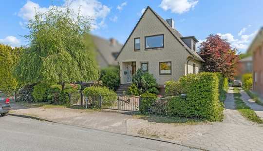 Bild von Charmantes Einfamilienhaus in familienfreundlicher Lage mit großem Grundstück in Hamburg-Sasel