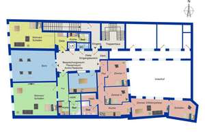 Vermietete 8-Zimmer-Wohnung  in Bestlage - Augsburg Maximilianstraße – Die vollständige Adresse der Immobilie erhältst du vom Anbieter., 86150 Lechviertel, östl. Ulrichsviertel, Augsburg – Vorschaubild 18