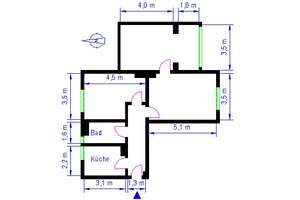 *Die Treppen hoch zur neuen Wohnung* – Danzstr. 2, 39104 Altstadt, Magdeburg – Vorschaubild 9