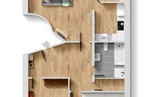 Ruhig, im 1. Stock, Lankwitz/Komponistenviertel, 3 Zimmer und 2 Terrassen mit Gartenblick  – Die vollständige Adresse der Immobilie erhältst du vom Anbieter., 12247 Lankwitz, Berlin – Vorschaubild 20