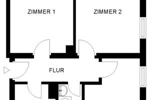 3-Zimmer-Wohnung mit Balkon im 1. Stock – Elbinger Str. 84, 90491 Schoppershof, Nürnberg – Vorschaubild 2