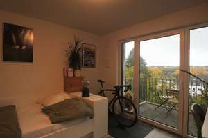 Studenten aufgepasst: Teilmöbilierte 1-Zimmer-Wohnung mit Balkon in Aachen! – Lütticherstraße 28a, 52064 St. Jakob, Aachen – Vorschaubild 2