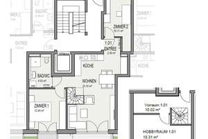 3-Zimmer-EG-Wohnung mit großem Hobbyraum – Die vollständige Adresse der Immobilie erhältst du vom Anbieter., 83071 Stephanskirchen – Vorschaubild 8
