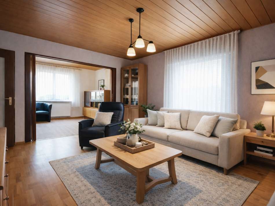 Illustriert Wohnzimmer