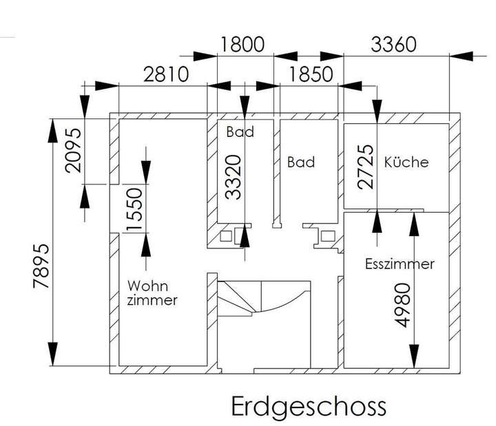 Grundriss Erdgeschoss