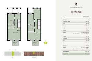 NEUES KAFFEEQUARTIER - Große 4 Zimmer -Maisonettewohnung – Johann-Jacobs-Straße 28, 28217 Überseestadt, Bremen – Vorschaubild 3