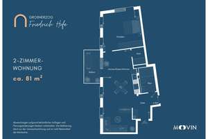 Große 2-Zimmer-Neubauwohnung mit EBK, Walk-In Dusche und Top-Anbindung – Großherzog-Friedrich-Straße 49 H, 66111 St. Johann, Saarbrücken – Vorschaubild 11