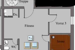 Helle 3,5 Zimmer Wohnung mit großem Garten, Wintergraten und Sauna  – Steinkuhle 46, 48163 Albachten, Münster – Vorschaubild 19