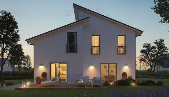 Bild von 🏡 Extravaganter Baukörper mit zwei Pultdächern ✨