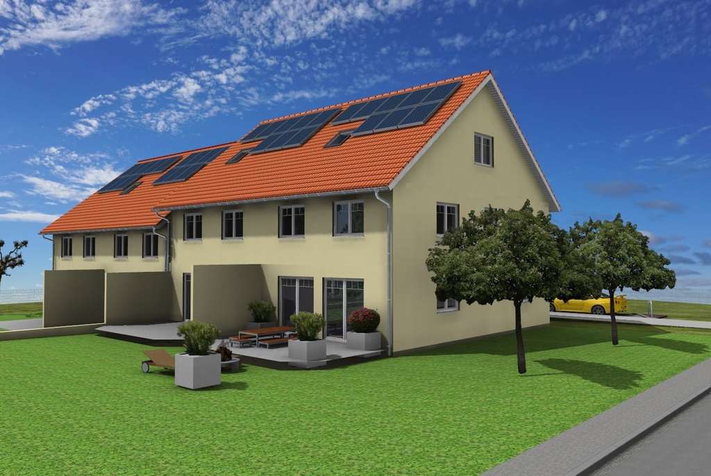 Immobilie in Wölpinghausen - Reihenhausneubau im wunderschönen Wölpinghausen mit Blick Richtung Steinhuder Meer! - Bild 1