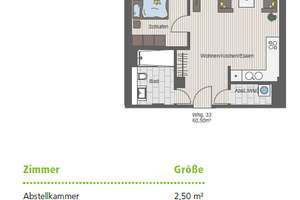 Packen Sie Kisten, denn hier ist Ihre neue Wohnung! - Moderne 2-Raum im Loftstil – Ulmenstr. 3, 9112 Kaßberg, Chemnitz – Vorschaubild 14