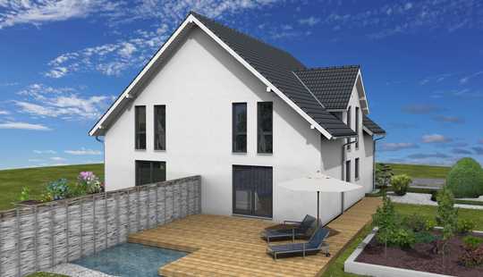 Bild von Provisionsfrei - noch eine von 4 Doppelhaushälften! Preis incl. Grundstück und Keller!