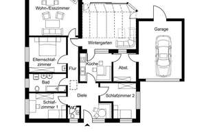 Hier steckt mehr drin: Bungalow mit Wintergarten und 617 m² großem Eigentumsgrundstück in Dersum! – Die vollständige Adresse der Immobilie erhältst du vom Anbieter., 26906 Dersum – Vorschaubild 26