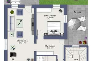 PROVISIONSFREI* – Ehemaliges Schulhaus von 1895 in Weihmichl-Unterneuhausen mit Doppelgarage – Flurstraße 4, 84107 Weihmichl – Vorschaubild 2