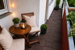Frisch renovierte 1-Zimmer-Wohnung mit großem Südbalkon, EBK, Stellplatz u. Aufzug – Friedrich-Ebert-Straße 45, 93051 Großprüfening-Dechbetten-Königswiesen, Regensburg – Vorschaubild 2