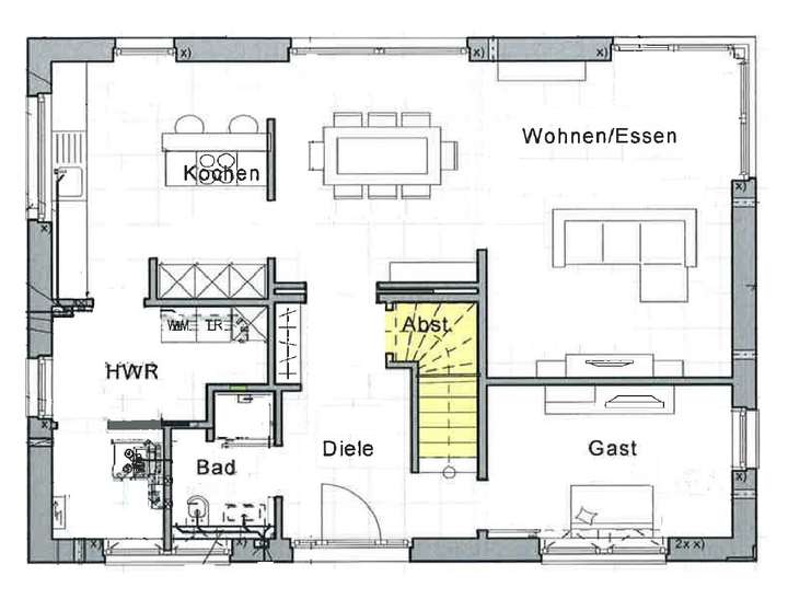 Grundriss Erdgeschoss