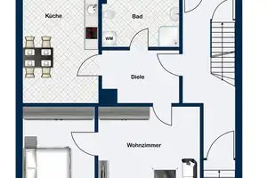 Saniertes und renditestarkes Mehrfamilienhaus in zentraler Lage - Ideal für Kapitalanleger – Kaiserslautern – Vorschaubild 20