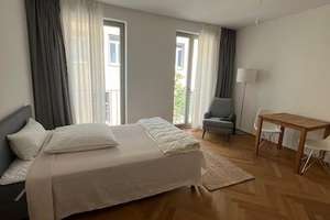 TOPLAGE Innenstadt - Exklusives 1 Zimmer Apartement möbliert mit Einbauküche – 60311 Innenstadt, Frankfurt am Main – Vorschaubild 3