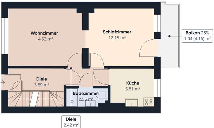 S&P | Grundriss Erdgeschoss