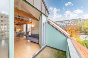 Charmante sonnige Galeriewohnung nähe Olympiapark - möbliert – Feichtmayrstraße 5, 80992 Alt-Moosach, München – Vorschaubild 7