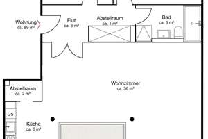 Modernes Wohnen im Herzen von Winterhude! – Die vollständige Adresse der Immobilie erhältst du vom Anbieter., 22301 Winterhude, Hamburg – Vorschaubild 9