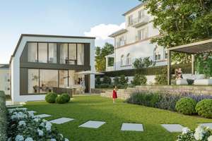 Modern. Freistehend. Exklusiv. – Einfamilienhaus in bester Lage mit großem Garten