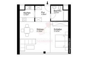 IMMOBILIEN SCHNEIDER - Maxvorstadt - Top Innenstadtlage- renovierungsbedürftige 1,5 Zimmer Wohnung – Die vollständige Adresse der Immobilie erhältst du vom Anbieter., 80333 Augustenstraße, München – Vorschaubild 17