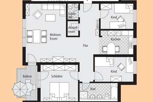 **Dresden Leubnitz**4 Zimmer mit Balkon**Gäste-WC**TG-SP**sehr RUHIGE Wohnanlage** – Ricarda-Huch-Straße 37, 1219 Leubnitz-Neuostra, Dresden – Vorschaubild 4