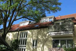 Nh. Tech. Uni, Gartenhaus; freie, absolut ruhige, charmante 2,5-Zi.- Dachterrassen- Maisonette- Whg.