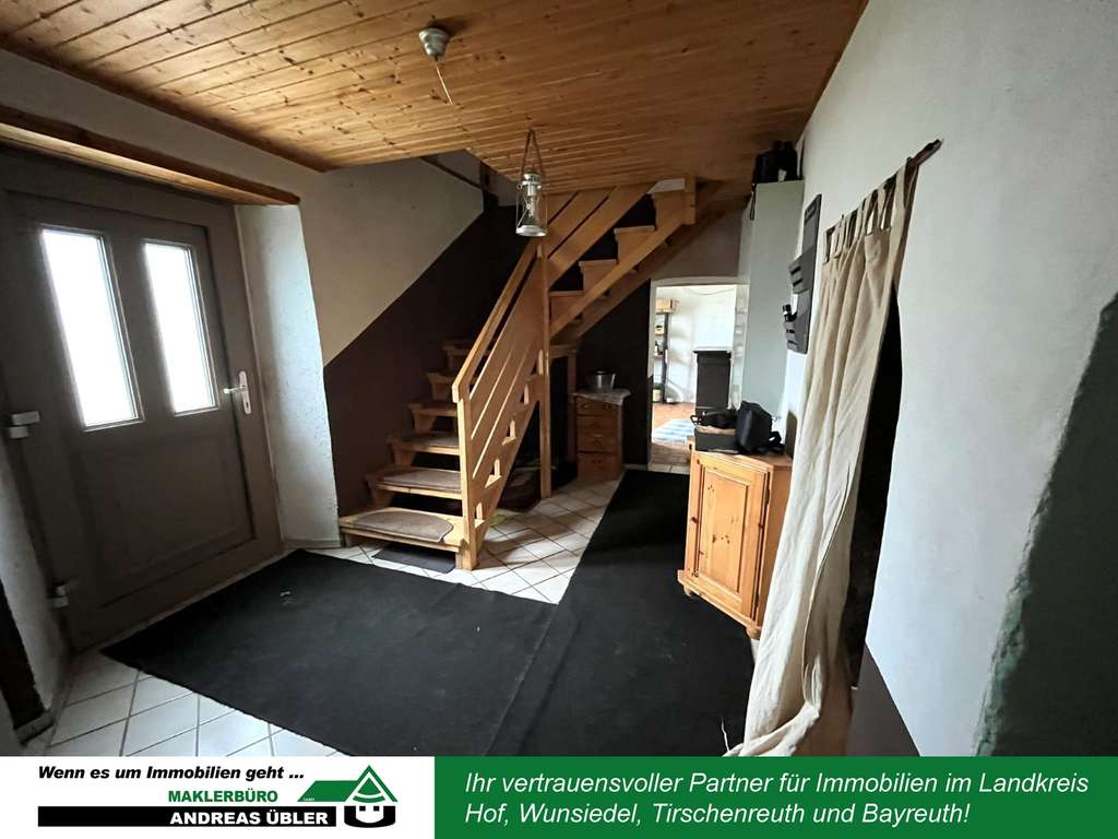 Immobilie in Konradsreuth - Platz für Visionäre: Landhaus in Alleinlage mit Werkstatt & Scheune - Bild 1