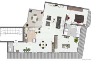 Exklusive Maisonette-DG-Wohnung mit sonniger Terrasse in begehrter Wohnlage. – Die vollständige Adresse der Immobilie erhältst du vom Anbieter., 50937 Sülz, Köln – Vorschaubild 7