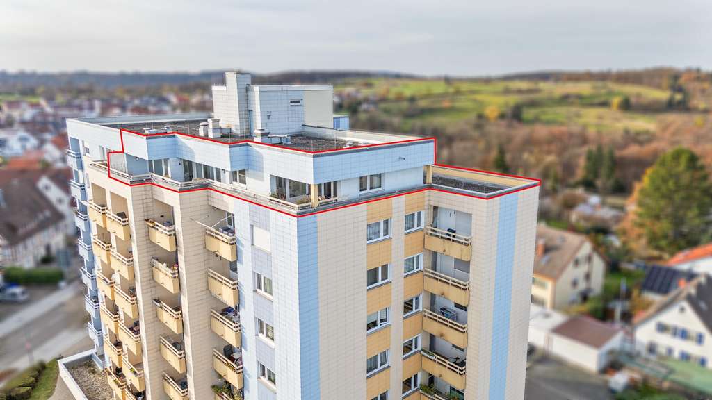 Immobilie in Aichwald - Penthouse-Wohnung mitten in Schanbach - Bild 1