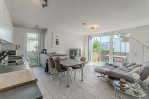 Moderne, bezugsfreie 4-Zimmer mit hochwertiger Ausstattung, Westbalkon und zwei Bädern – Die vollständige Adresse der Immobilie erhältst du vom Anbieter., 81829 Trudering-Riem (Ortsteil), München – Vorschaubild 2
