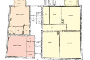 N-Sebald: Sanierungsobjekt, MFH, 13 Einheiten, 7 Stellplätze, komplett leer, Ausbaupotential – Die vollständige Adresse der Immobilie erhältst du vom Anbieter., 90403 Altstadt, St. Sebald, Nürnberg – Vorschaubild 4