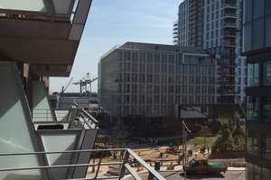 3 Zi Hafencity mit Balkon, TG-St.Platz, EBK, FBH, super Dachterrasse zur allg. Nutzung – Am Grasbrookpark 1, 20457 HafenCity, Hamburg – Vorschaubild 12