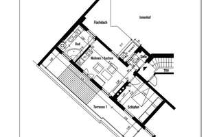 DAS RECHNET SICH!!!
APPARTMENT - GROSSE TERRASSE - COOOLES BAD M. FENSTER – Die vollständige Adresse der Immobilie erhältst du vom Anbieter., 40227 Oberbilk, Düsseldorf – Vorschaubild 9