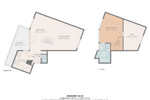 Penthouse Loft auf 2 Etagen mit 3 Zimmern und Dachterrasse über den Dächern Ehrenfelds – Die vollständige Adresse der Immobilie erhältst du vom Anbieter., 50825 Ehrenfeld (Ortsteil), Köln – Vorschaubild 17